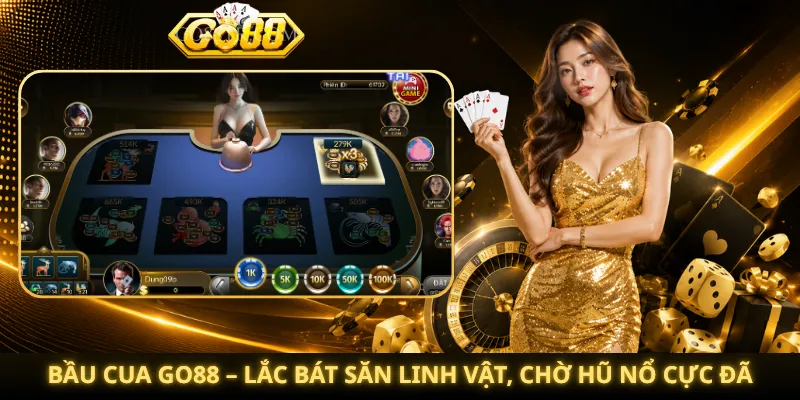 Bầu Cua Go88 – Lắc Bát Săn Linh Vật, Chờ Hũ Nổ Cực Đã