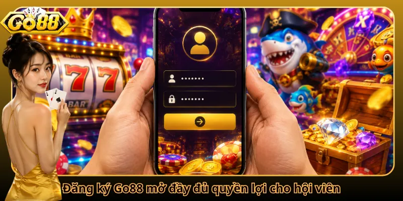 Đăng ký Go88 mở đầy đủ quyền lợi cho hội viên