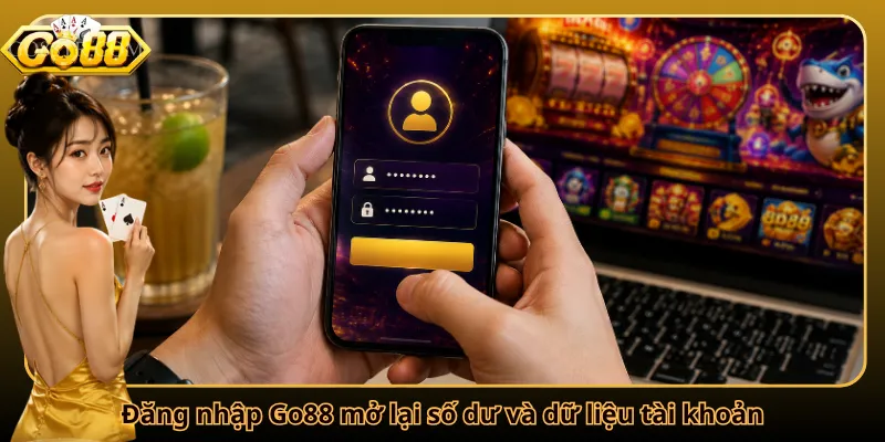 Đăng nhập Go88 mở lại số dư và dữ liệu tài khoản