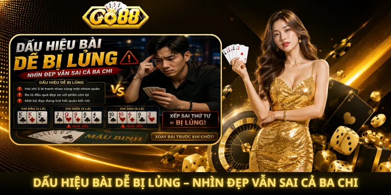 Dấu Hiệu Bài Dễ Bị Lủng – Nhìn Đẹp Vẫn Sai Cả Ba Chi