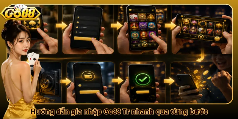 Hướng dẫn gia nhập Go88 Tr nhanh qua từng bước