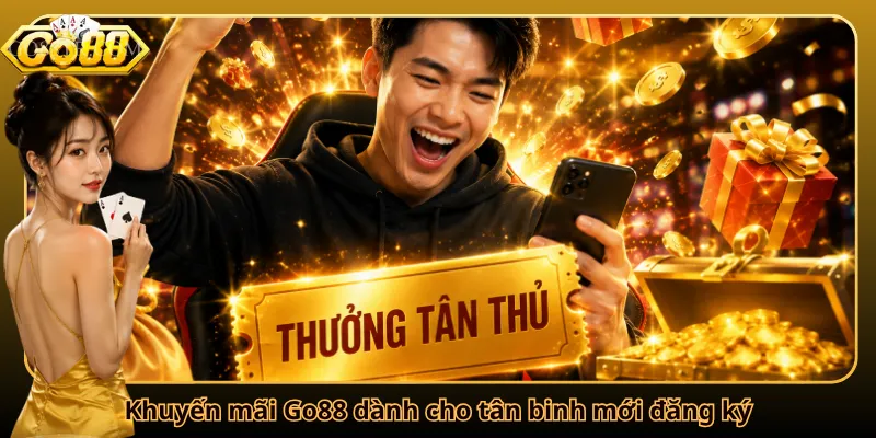 Khuyến mãi Go88 dành cho tân binh mới đăng ký