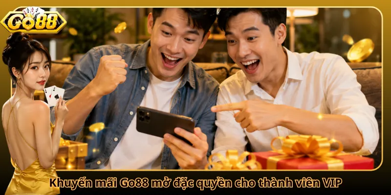 Khuyến mãi Go88 mở đặc quyền cho thành viên VIP