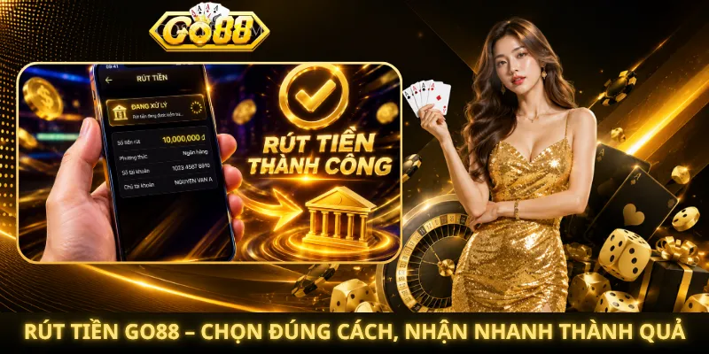 Rút Tiền Go88 – Chọn Đúng Cách, Nhận Nhanh Thành Quả